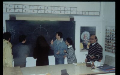 Istituto Salesiano Caserta – Aula scienze anni ’80