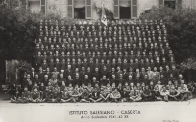 Gli allievi dell’istituto direttore don Nannola -1941/42 foto Russi