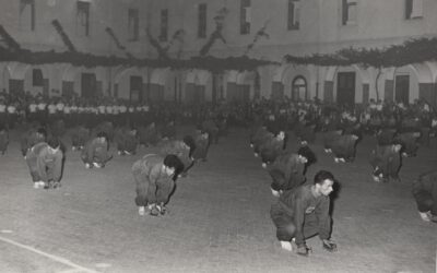 Manifestazione sportiva anni ’50